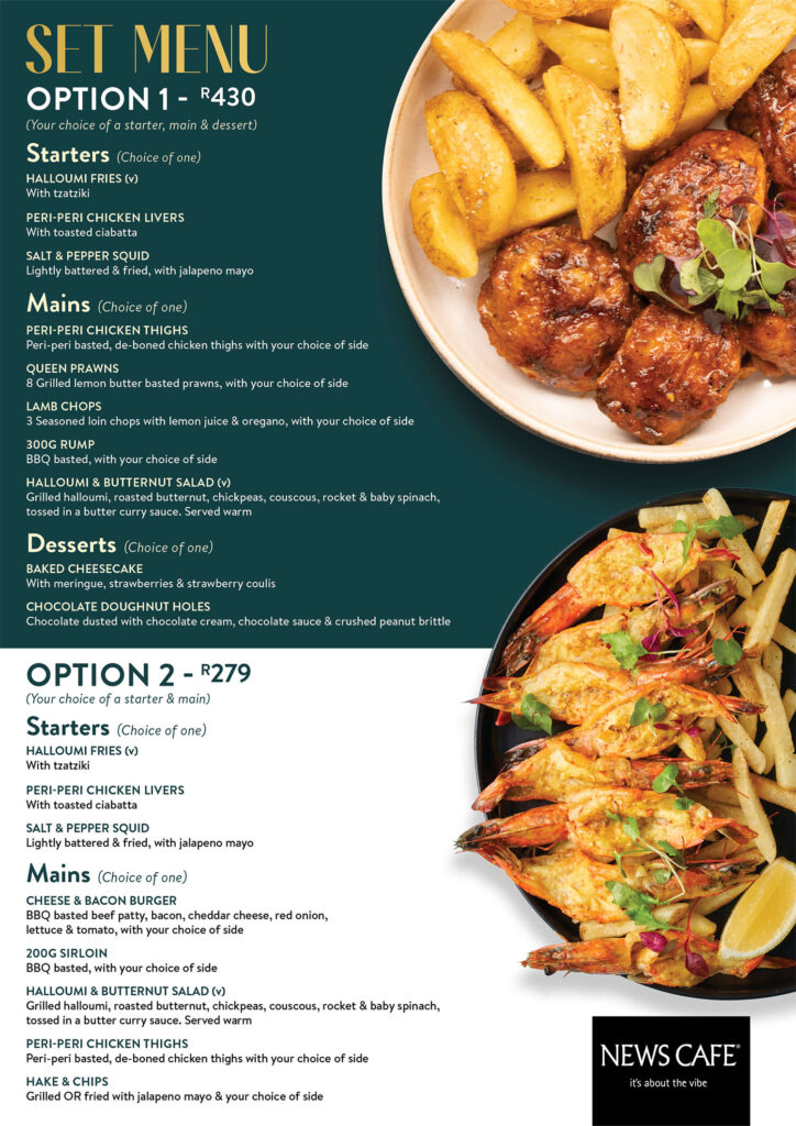 Function Coffee Break Menu News Cafe Functions Menu | Event Set Menus